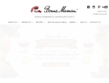 Tablet Screenshot of bonnemaman.us